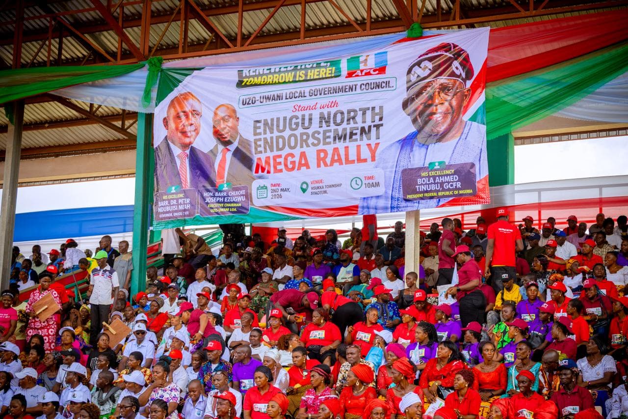 2027: Nsukka Zone endorses Tinubu, Mbah at massive rally