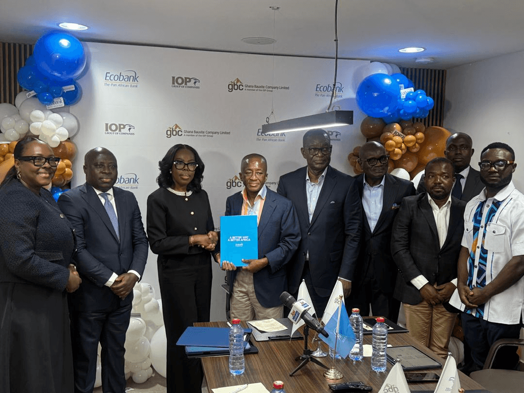 Ghana Bauxite Company secures US$250m Ecobank Financing to improve operations ahead of refinery